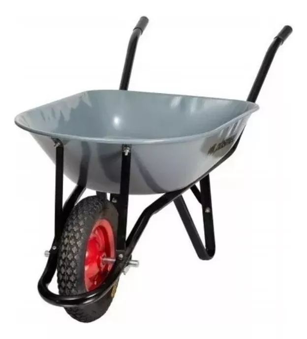 CARRETILLA  90LTS GRIS GROSVER