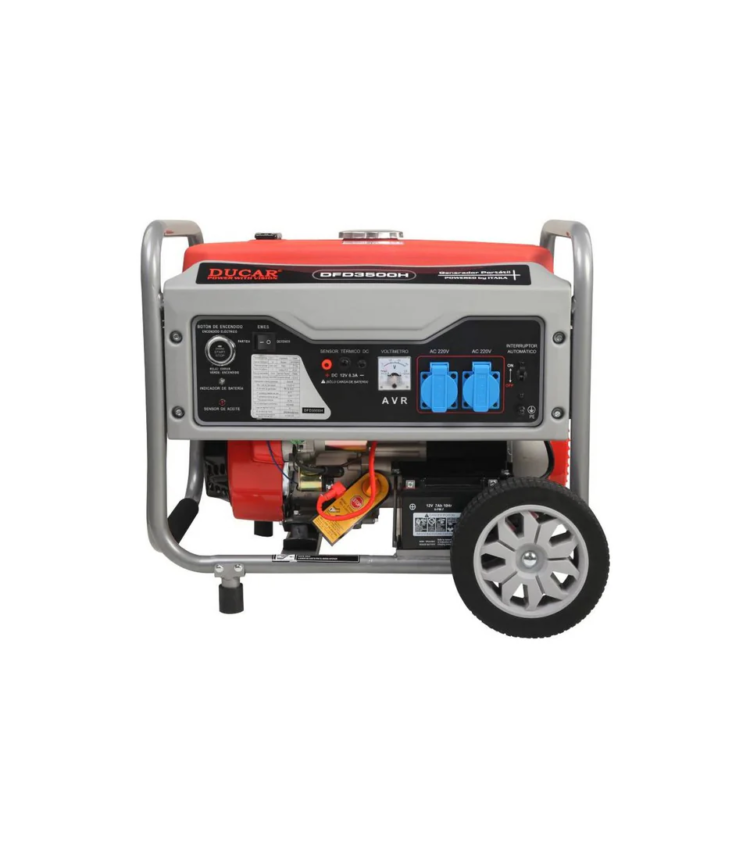 GENERADOR BENCINERO 3,0KW PARTIDA ELÉCTRICA DUCAR